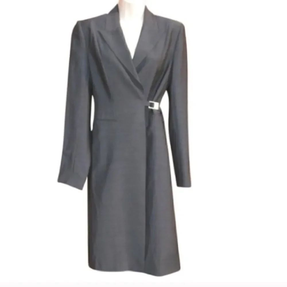 NWOT Gray Wool Blend  Coat